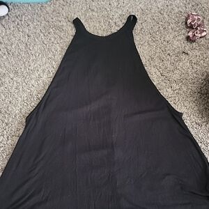 Black shirt spaghetti strap